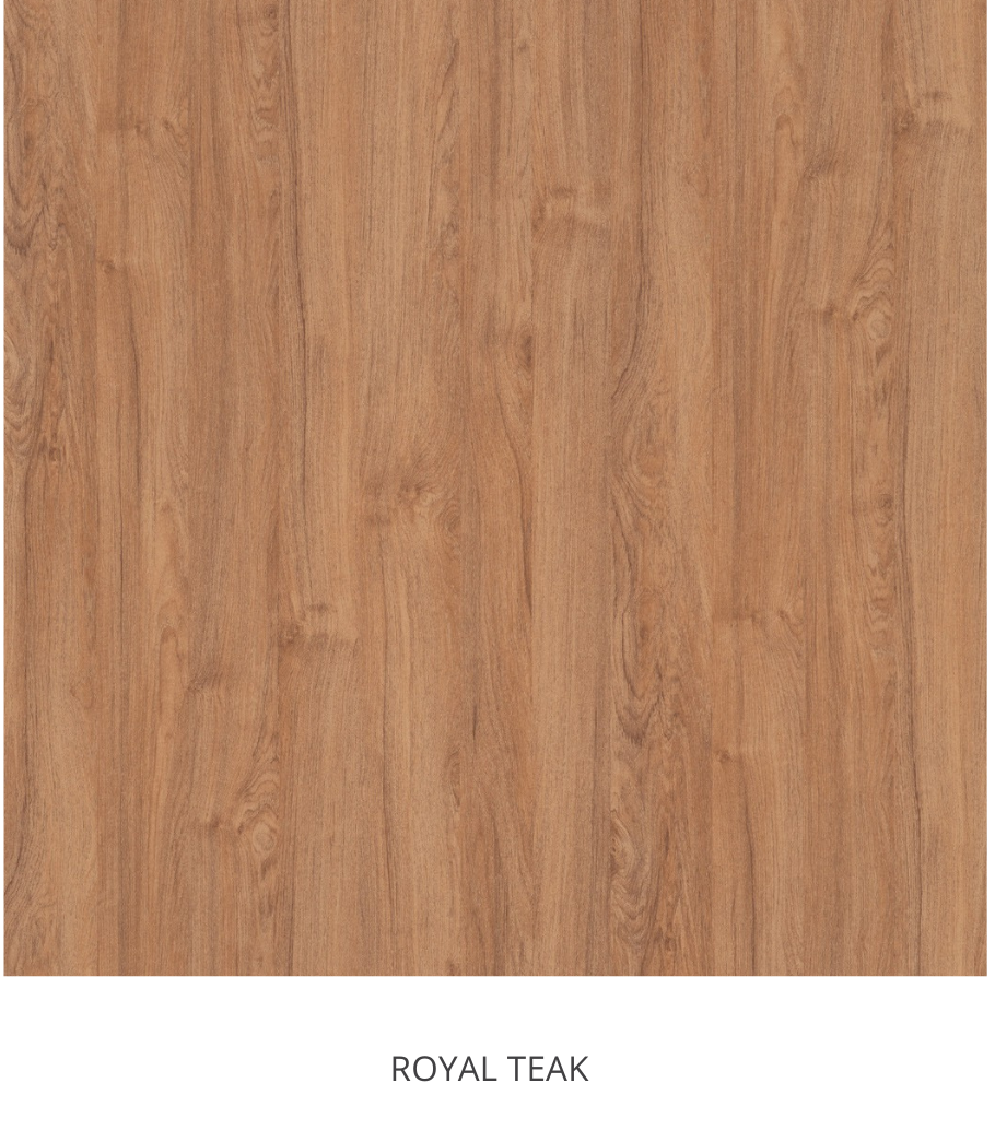 LAMINATED MDF BOARD  2750X1830X16MM  - ROYAL TEAK